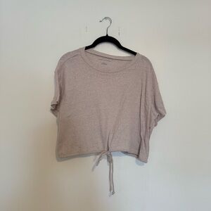 American Eagle Outfitters | Beige Crop Top